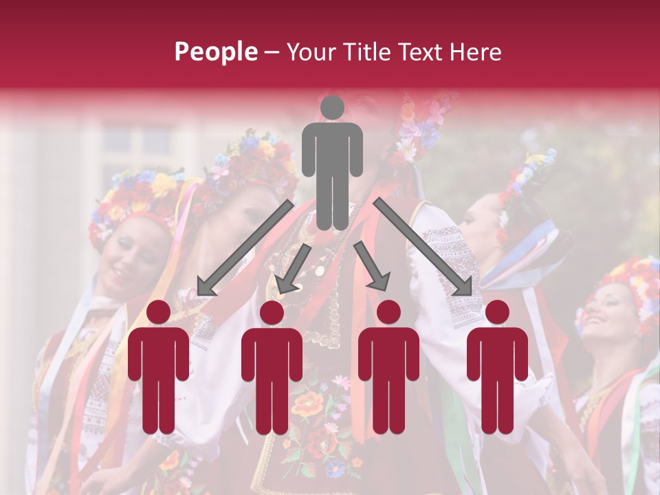 Bulgaria Dance Dancer PowerPoint Template