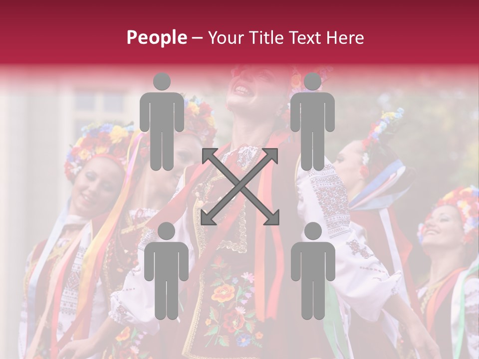 Bulgaria Dance Dancer PowerPoint Template