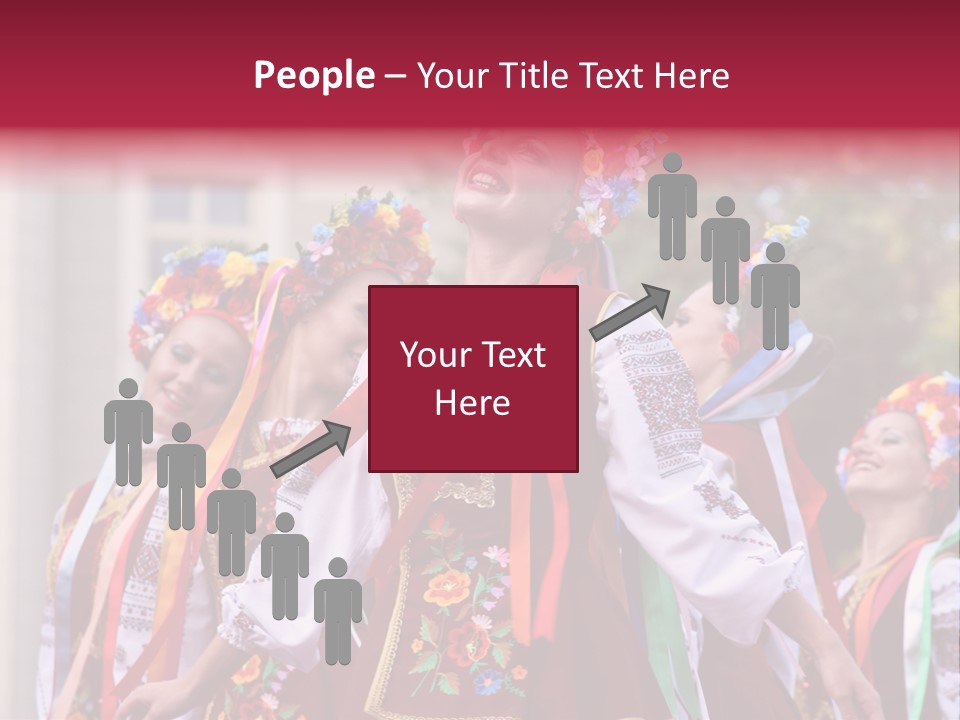 Bulgaria Dance Dancer PowerPoint Template