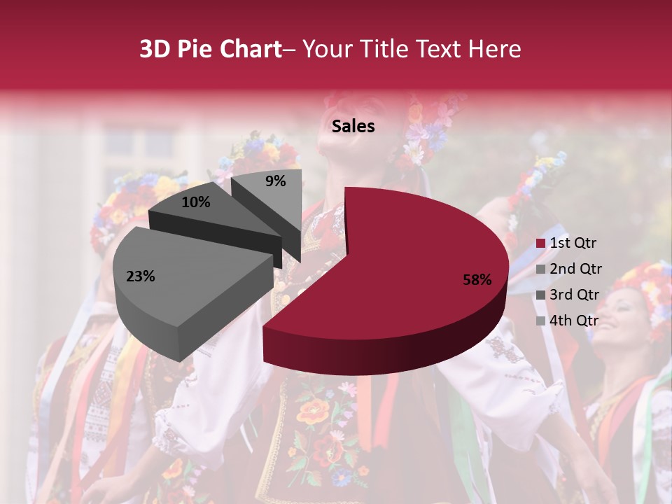 Bulgaria Dance Dancer PowerPoint Template