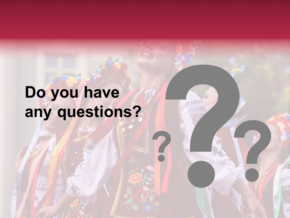 Bulgaria Dance Dancer PowerPoint Template