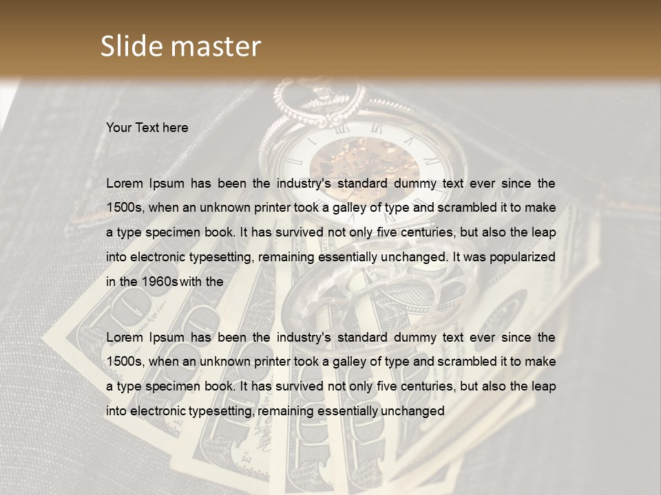 Wild Dripping Style PowerPoint Template