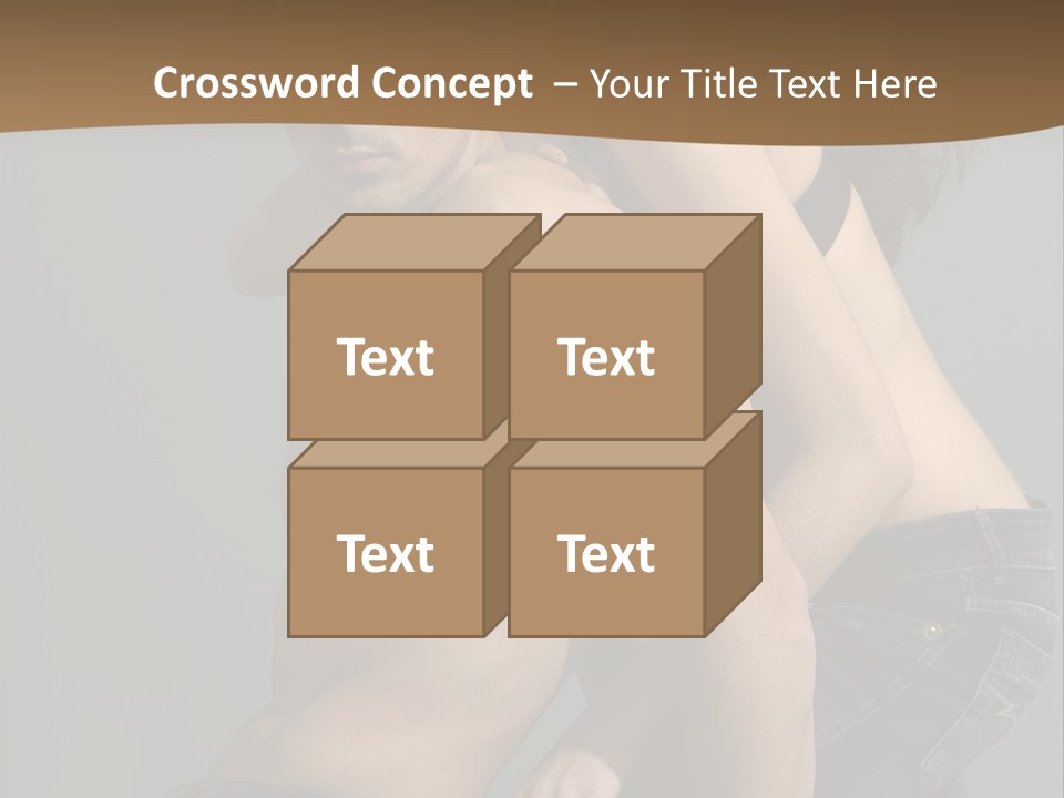Successful Interaction Lady PowerPoint Template