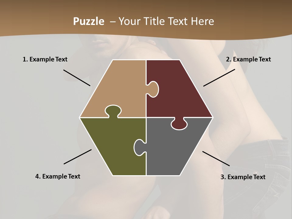 Successful Interaction Lady PowerPoint Template