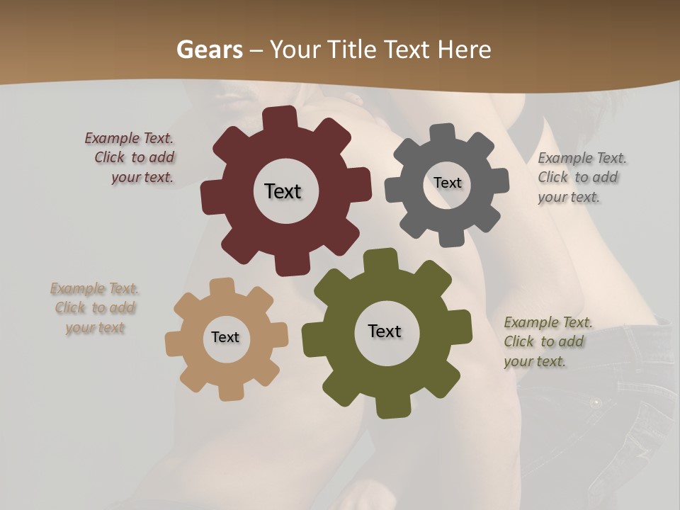 Successful Interaction Lady PowerPoint Template