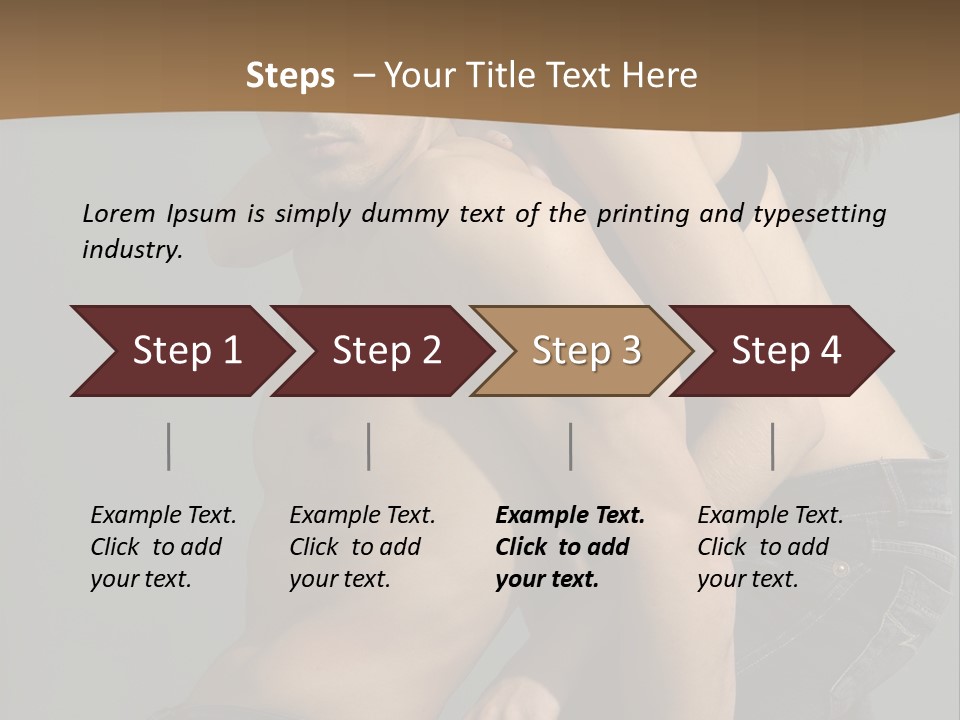 Successful Interaction Lady PowerPoint Template