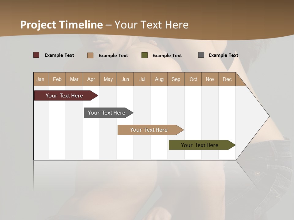 Successful Interaction Lady PowerPoint Template