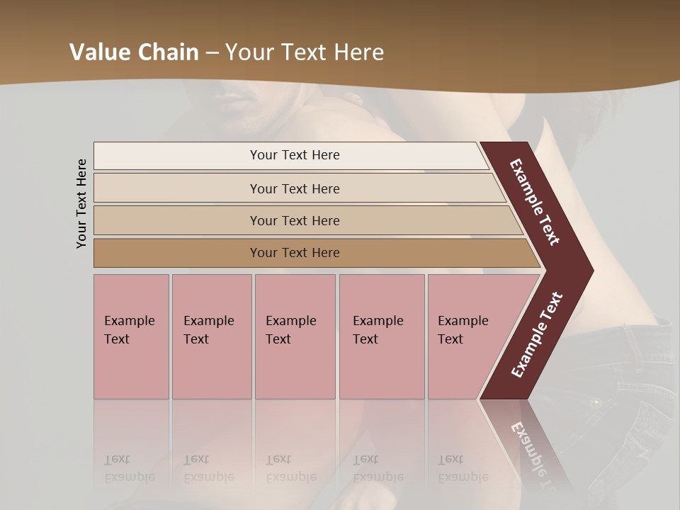 Successful Interaction Lady PowerPoint Template