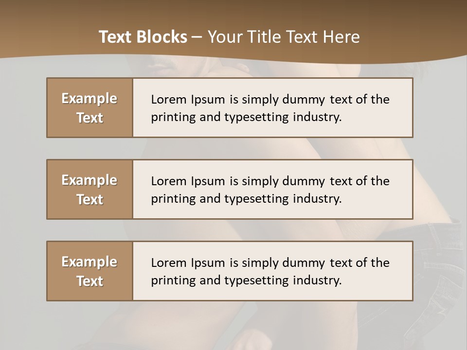 Successful Interaction Lady PowerPoint Template