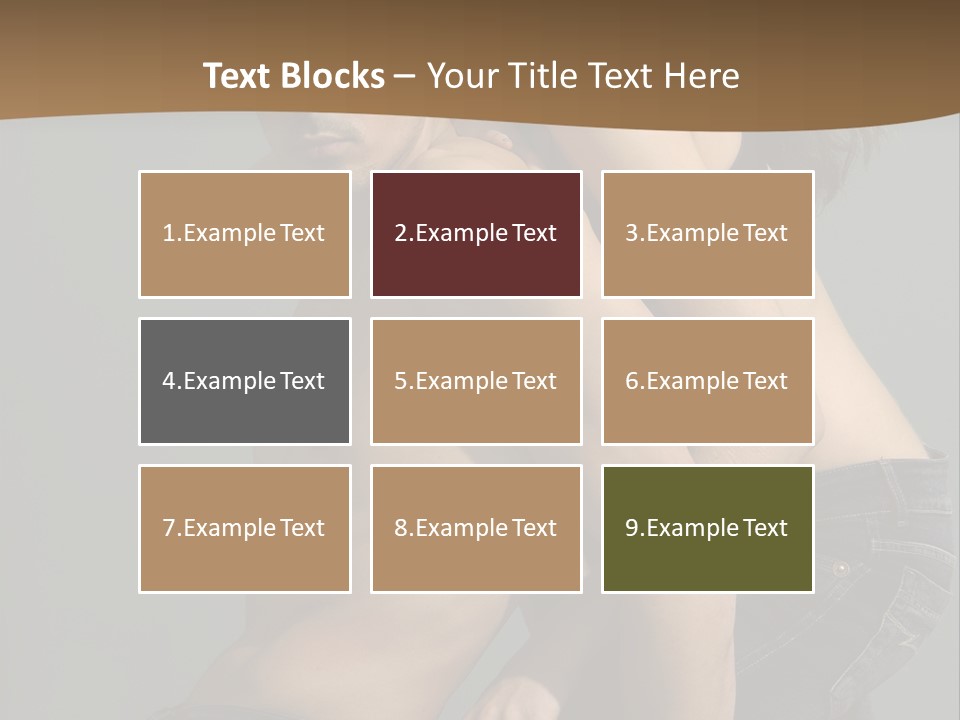 Successful Interaction Lady PowerPoint Template