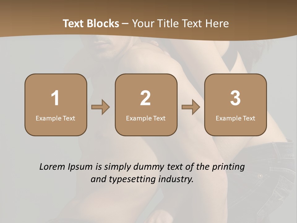 Successful Interaction Lady PowerPoint Template