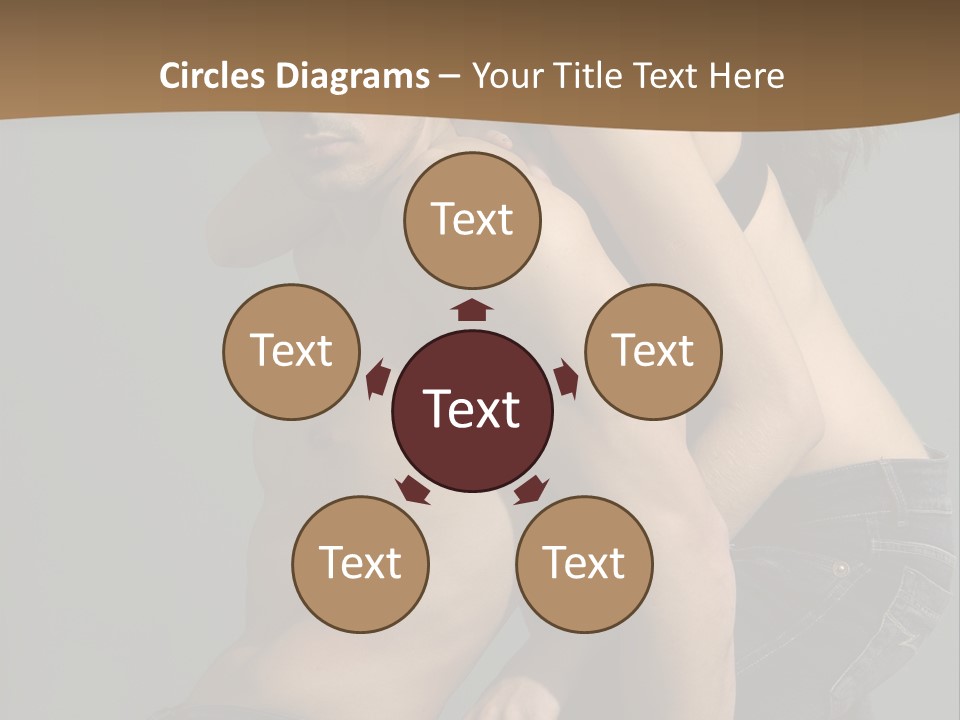 Successful Interaction Lady PowerPoint Template