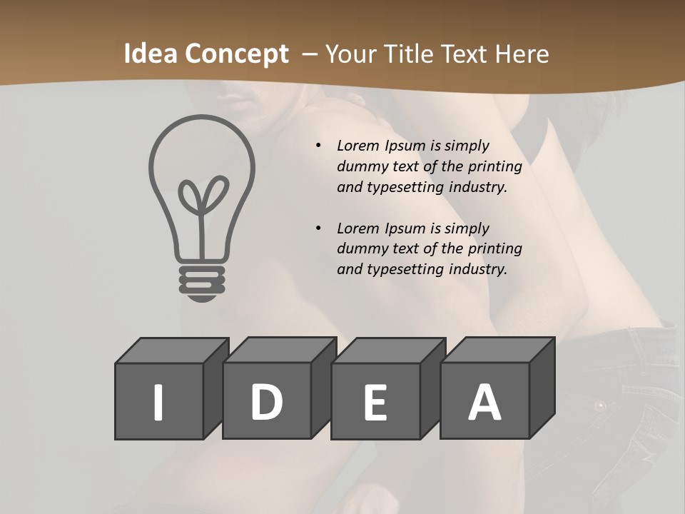Successful Interaction Lady PowerPoint Template