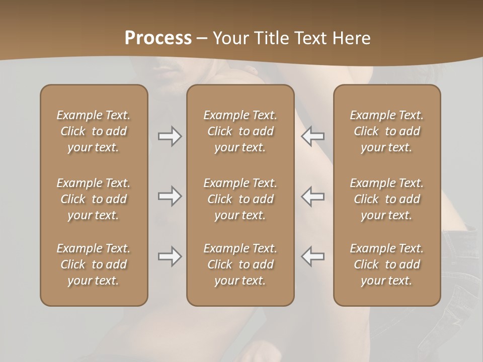Successful Interaction Lady PowerPoint Template