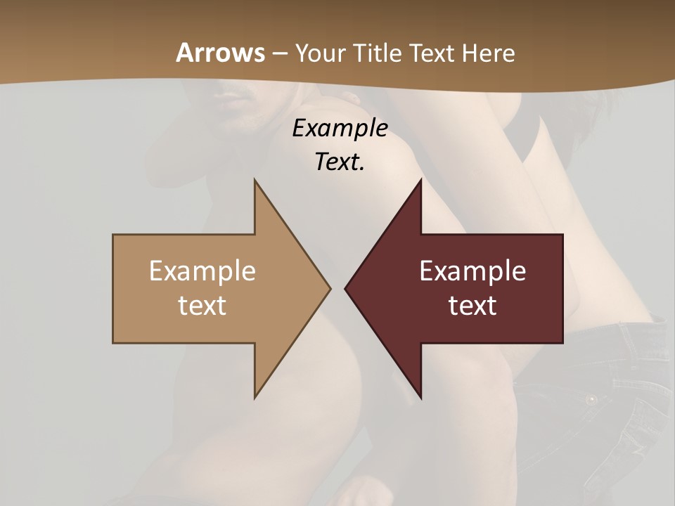 Successful Interaction Lady PowerPoint Template