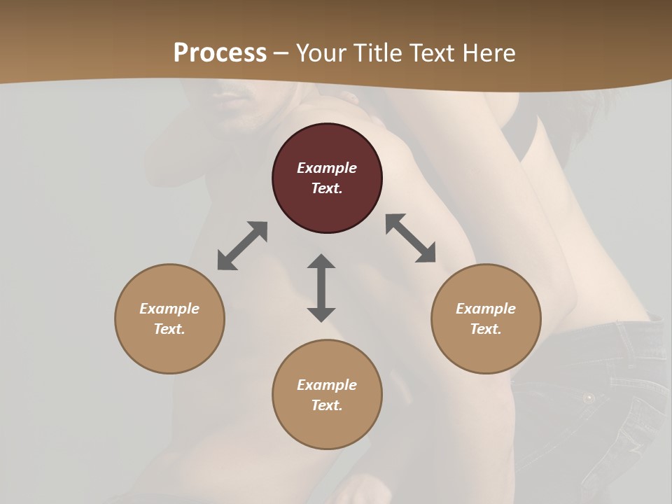 Successful Interaction Lady PowerPoint Template