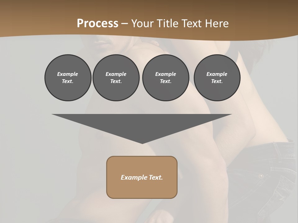 Successful Interaction Lady PowerPoint Template