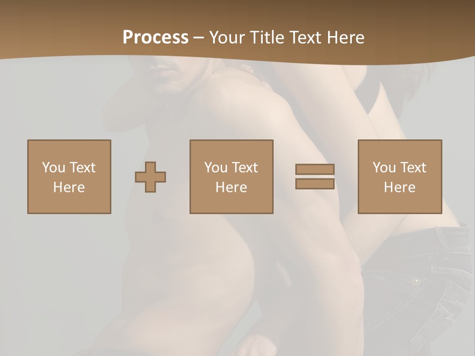 Successful Interaction Lady PowerPoint Template