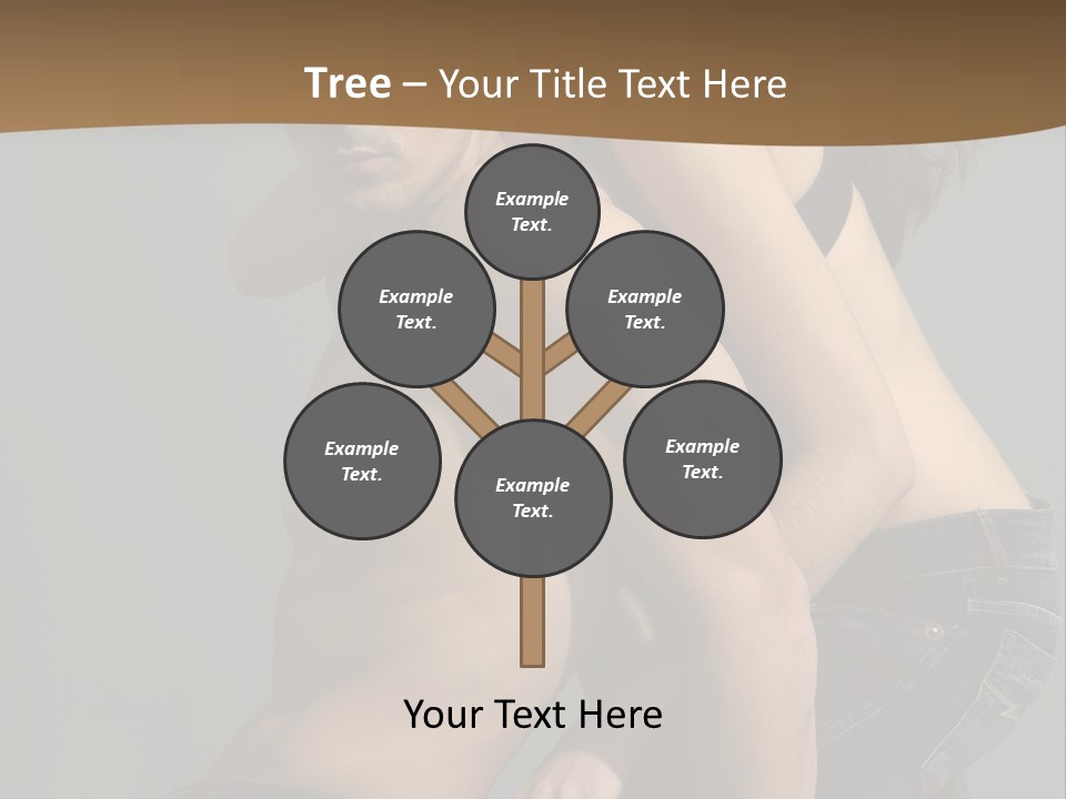 Successful Interaction Lady PowerPoint Template