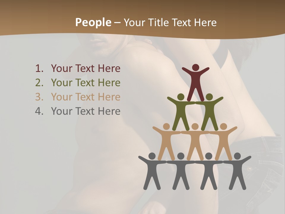 Successful Interaction Lady PowerPoint Template