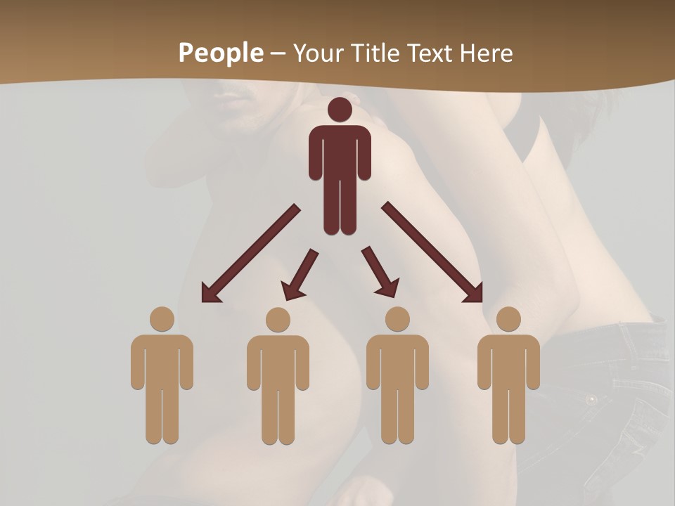 Successful Interaction Lady PowerPoint Template