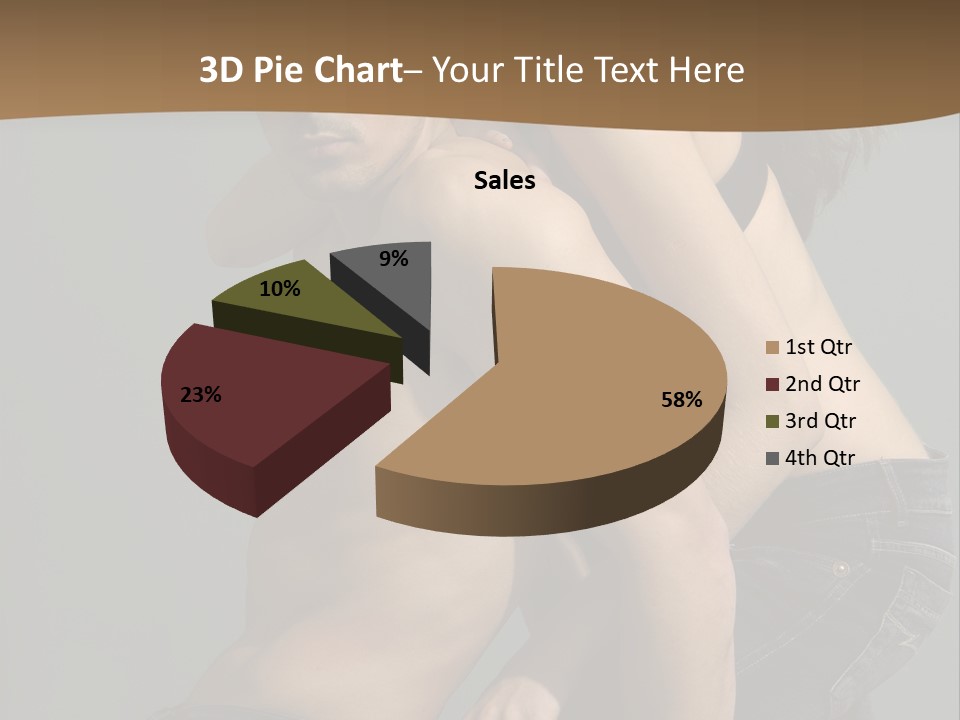 Successful Interaction Lady PowerPoint Template