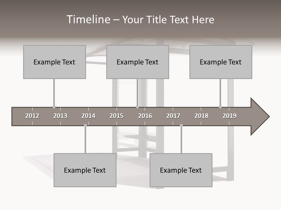 Boarding Isolated Designer PowerPoint Template