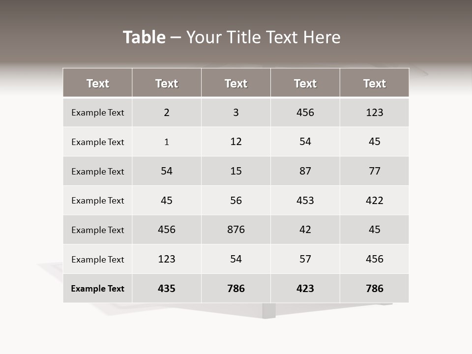 Boarding Isolated Designer PowerPoint Template