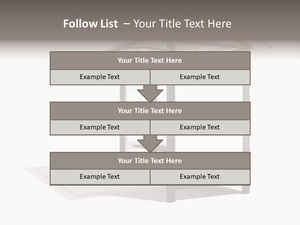 Boarding Isolated Designer PowerPoint Template