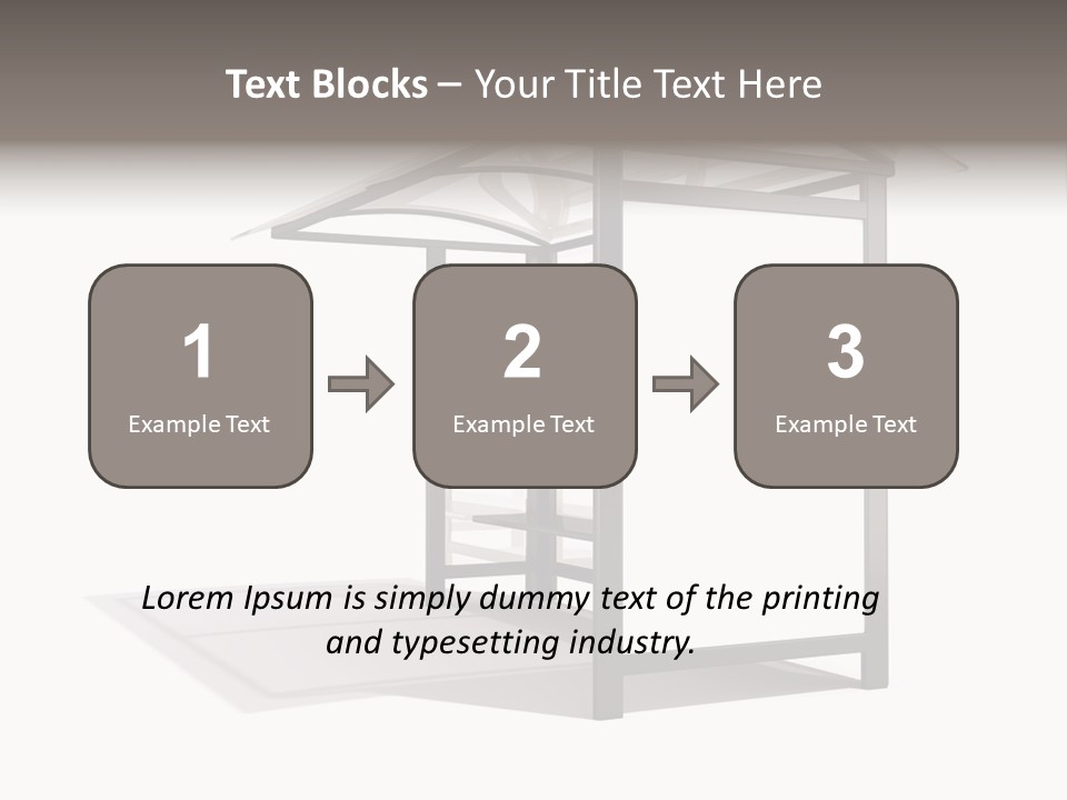 Boarding Isolated Designer PowerPoint Template