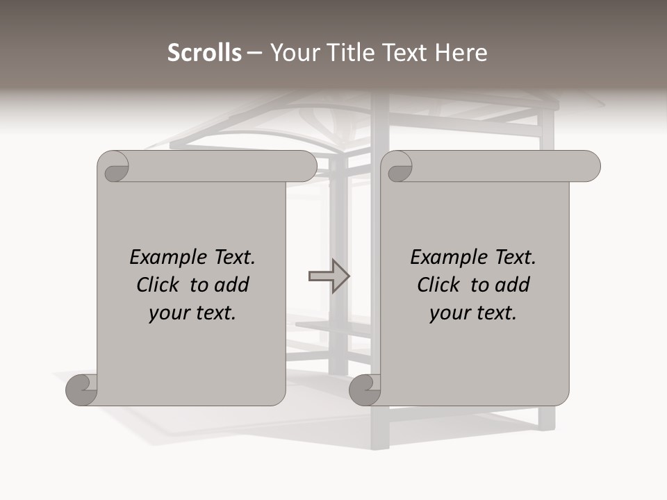 Boarding Isolated Designer PowerPoint Template