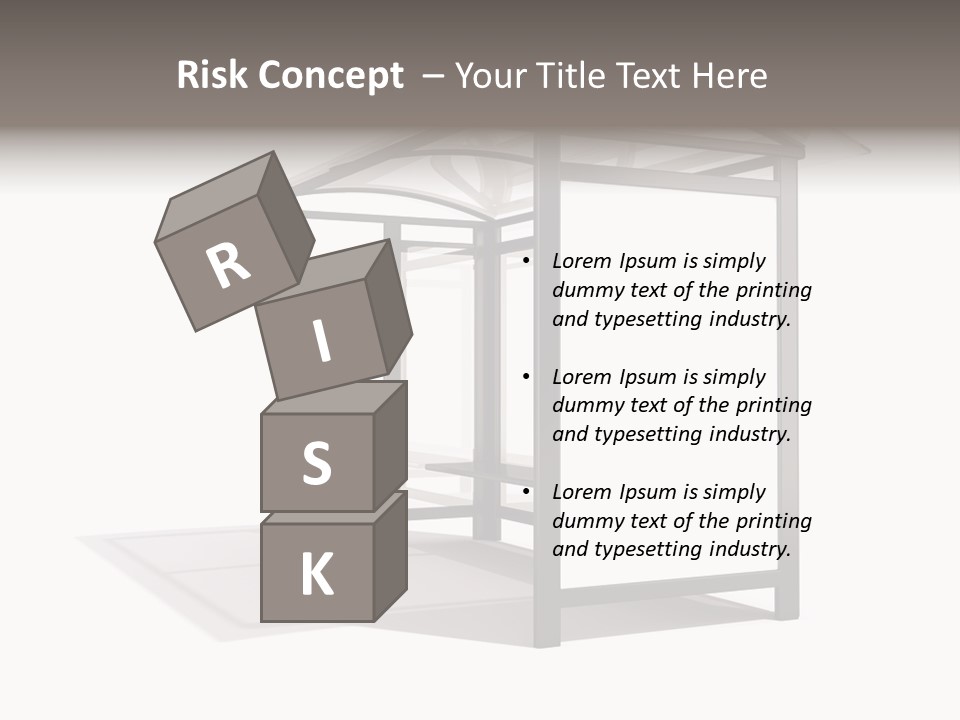 Boarding Isolated Designer PowerPoint Template