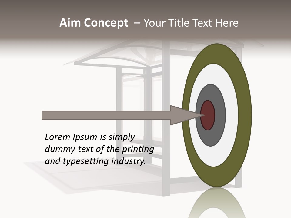 Boarding Isolated Designer PowerPoint Template