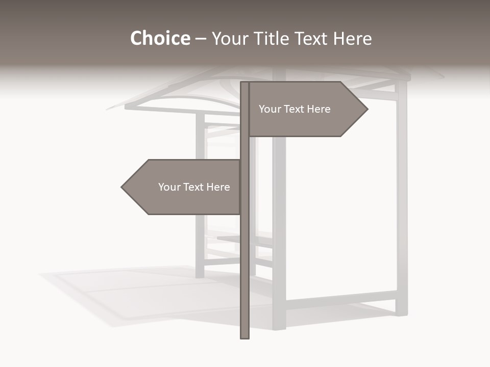 Boarding Isolated Designer PowerPoint Template
