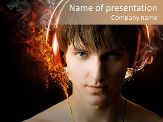 Studio One Heat PowerPoint Template