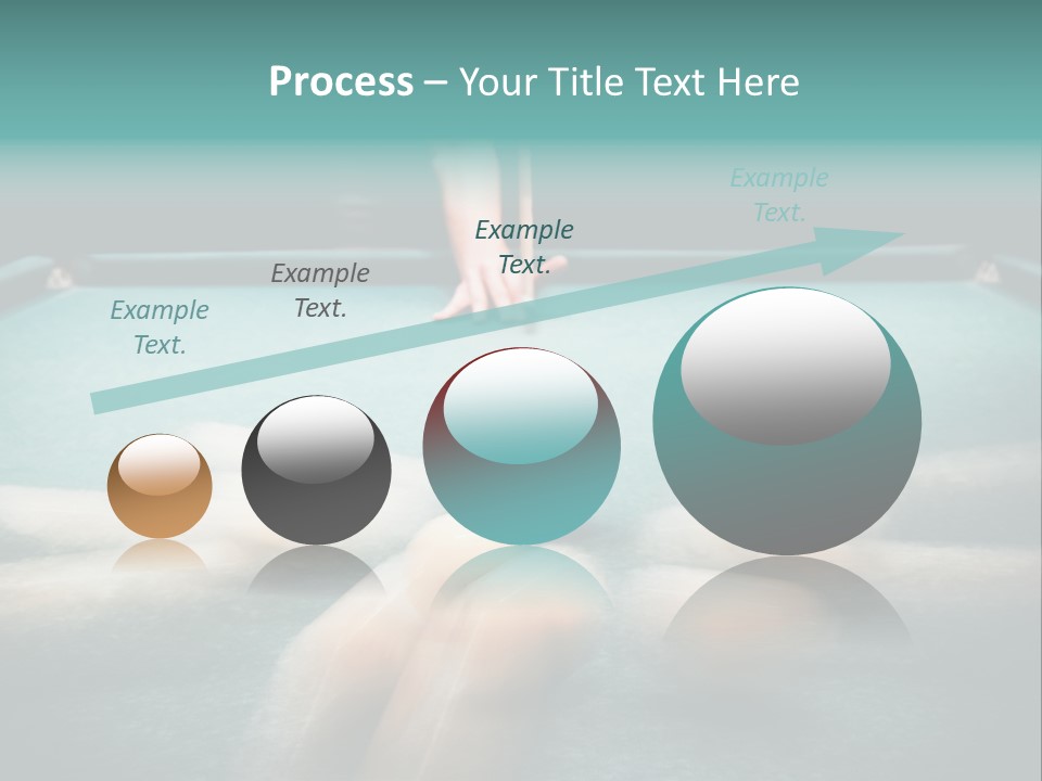 Table Game Billiardplayer PowerPoint Template