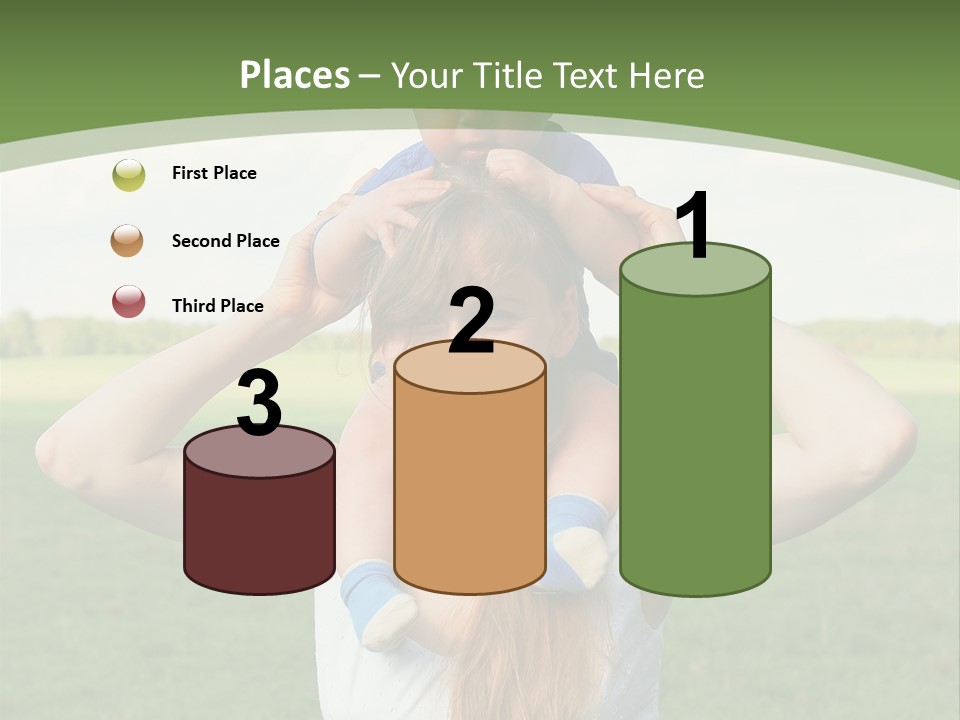 Smile Female Kid PowerPoint Template