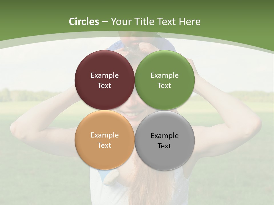 Smile Female Kid PowerPoint Template