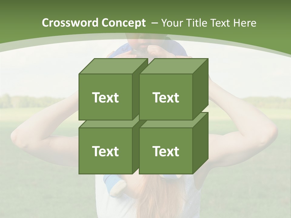 Smile Female Kid PowerPoint Template