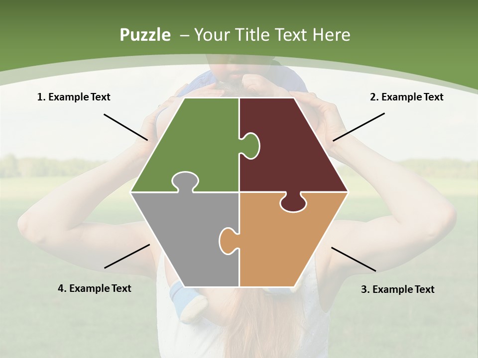 Smile Female Kid PowerPoint Template