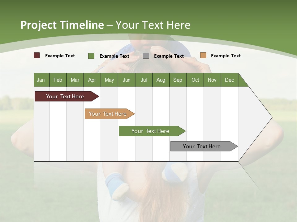 Smile Female Kid PowerPoint Template