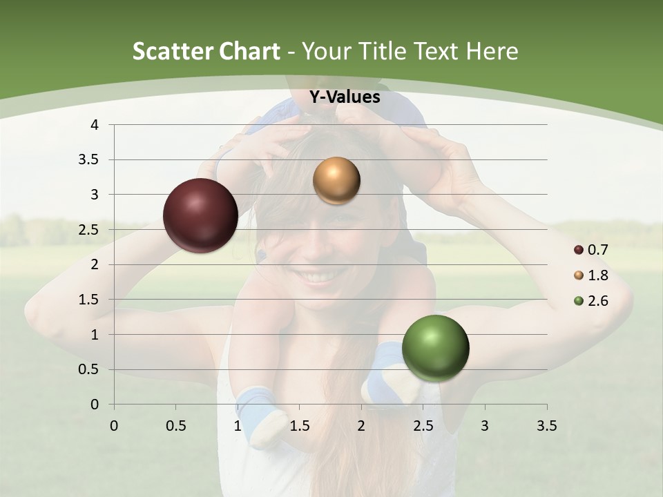 Smile Female Kid PowerPoint Template