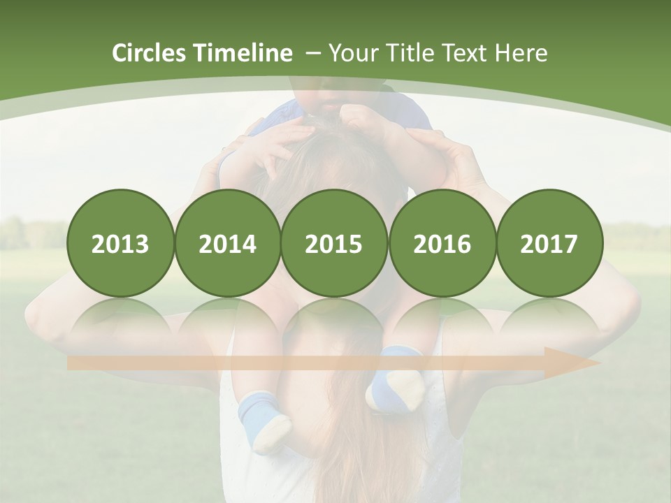 Smile Female Kid PowerPoint Template