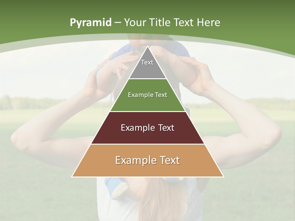 Smile Female Kid PowerPoint Template