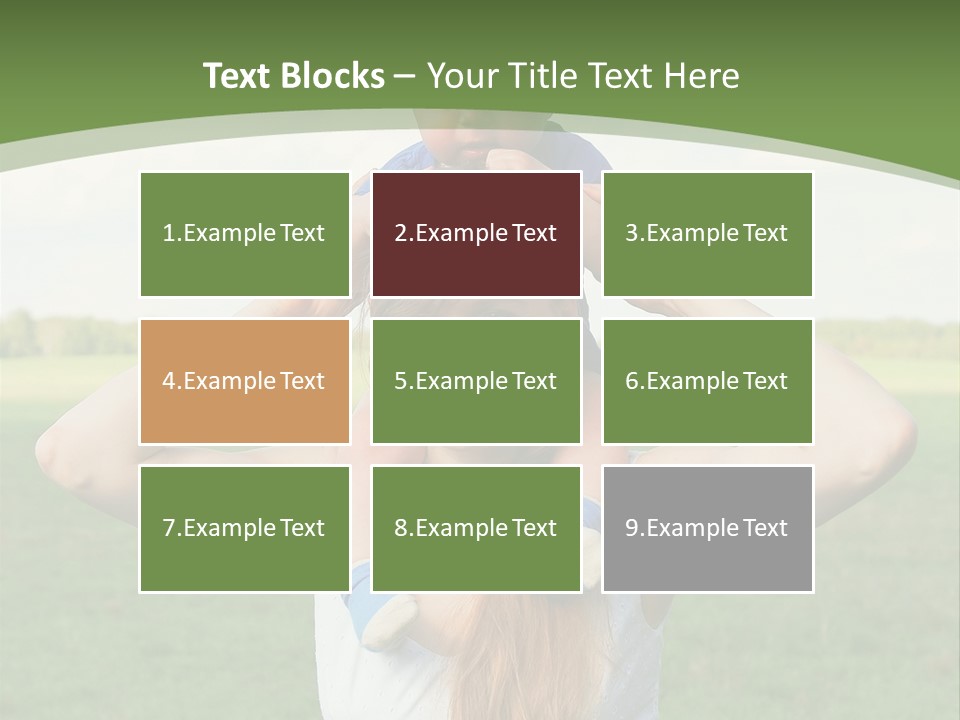 Smile Female Kid PowerPoint Template