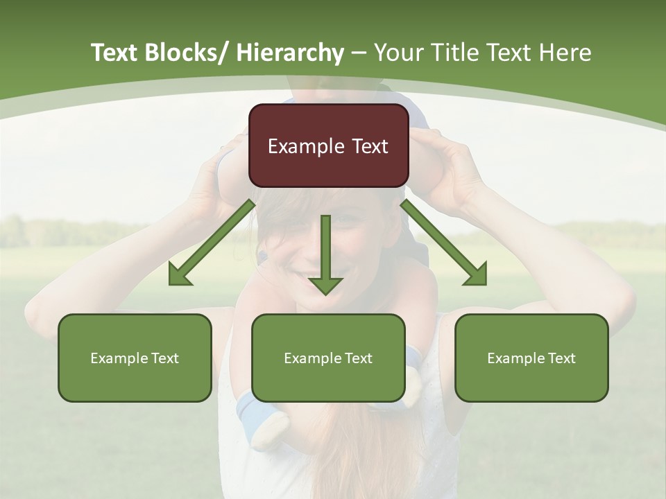 Smile Female Kid PowerPoint Template