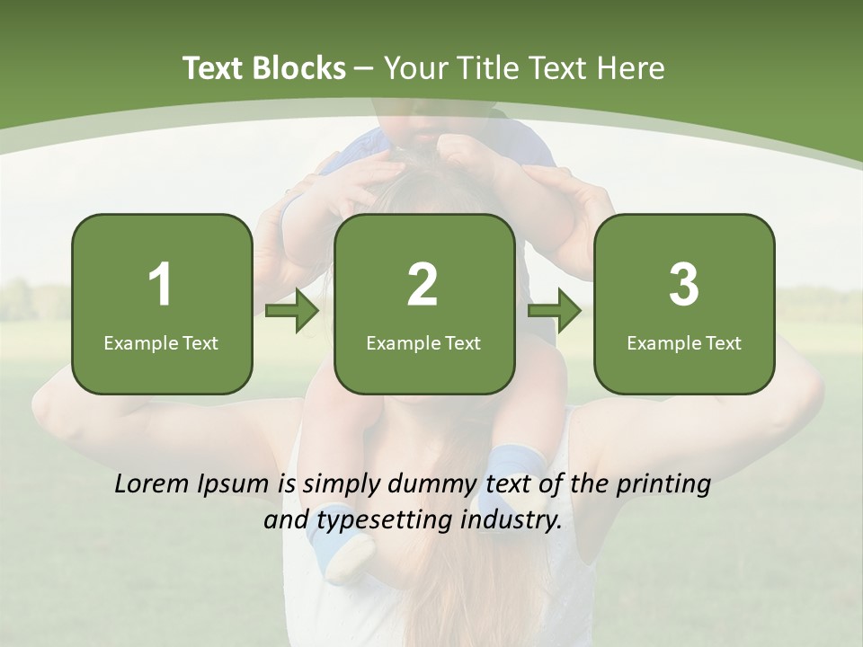 Smile Female Kid PowerPoint Template