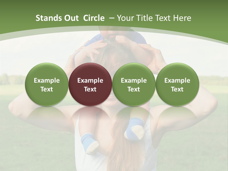 Smile Female Kid PowerPoint Template