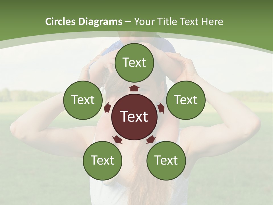 Smile Female Kid PowerPoint Template