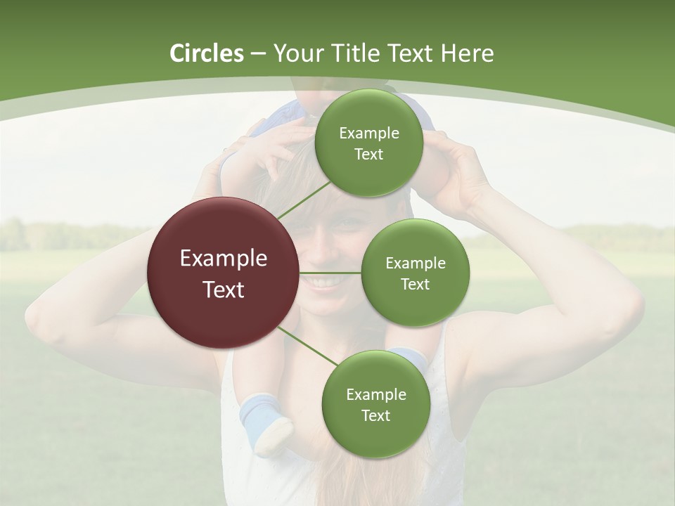 Smile Female Kid PowerPoint Template